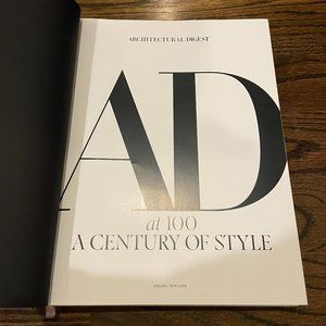 Architectural Digest AD 100 A Century of Style, Book